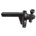 thumbnail image 4 of Bulletproof Hitches Trailer Hitch Ball Mount HD204 For 2 Inch Receiver; Lockable Lock Sold Separate; 22 000 Pound Gross Trailer Weight; Adjustable 4 Inch Drop/4 Inch Rise; Non Swivel; Non-Extendable, 4 of 11