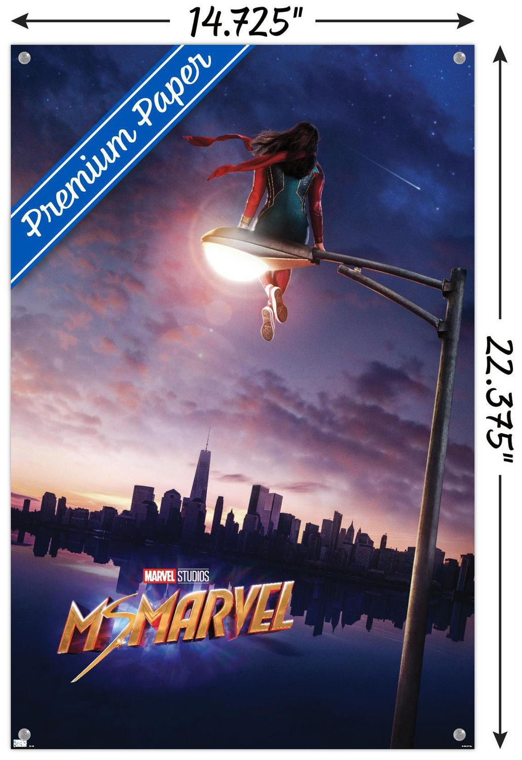 Marvel Ms. - Teaser One Sheet Wall Poster