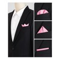 thumbnail image 4 of INSPIRE CHIC Men's Pocket Square Classic Self-folded Polka Dots Handkerchiefs For Wedding, 4 of 4