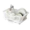 thumbnail image 3 of Dish Storage Rack Multifunctional with Drain Tray Utensil Dish Strainers Organizer Rack Dish Rack and Drainaboard Set for Kitchen, 3 of 5