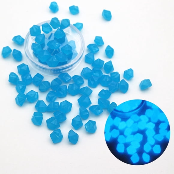 50PC Aquarium Decor Glowing Icechunk Night Light Stones