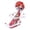Rouge-287, variante sur Jupe de Sapin de Noël Flocon de Neige Père Noël, Décoration de Fond d'Arbre Exquise, Décoration Festive de Vacances, pour Noël à la Maison, Jupe d'Arbre Élégante, Motif Flocon de Neige, style Traditionnel de Noël, Hzhnb