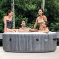 thumbnail image 3 of Intex PureSpa Plus Spa Gonflable en Bois Gris avec 6 Cartouches de Filtre, 3 of 12