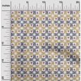 thumbnail image 1 of oneOone Organic Cotton Voile Fabric Check & Triangle Ikat Print Fabric BTY 42 Inch Wide, 1 of 4