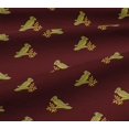 thumbnail image 5 of oneOone Viscose Jersey Fabric Bird Block Print Fabric By The Yard 60 Inch Wide, 5 of 5