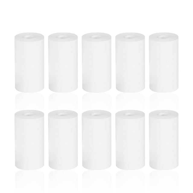 tredstone Thermal Paper Rolls Cash Register Receipt Portable Pocket Home Printer 10 rolls print paper