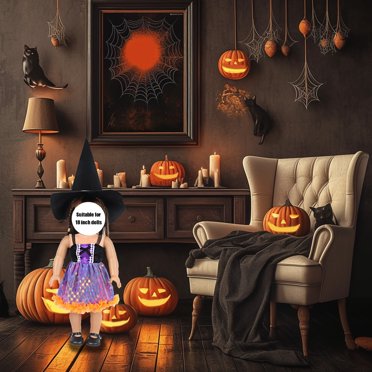 IBaodan Doll Clothes Sales Clearance 18 inch Doll Clothes and Accessories for American 19 inch Girl Doll Clothes Gift, American Doll Halloween Costumes Gifts for Little Girls (No Doll)