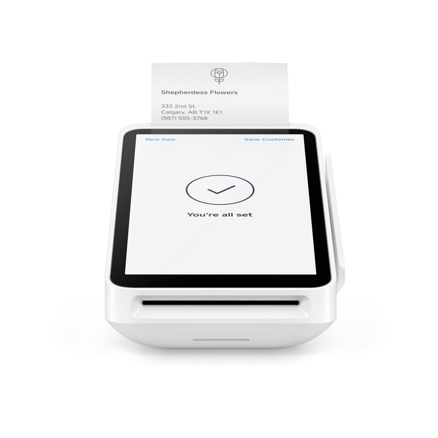 Terminal Square - Machine tout-en-un pour cartes de crédit et de débit