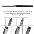 thumbnail image 5 of Tignapoo Square Shank Wood Lathe Turning Tool Set with Carbide Inserts and Wrench, 35° R Angle, 6-Piece Professional Woodworking Equipment for Precision Chamfering and Shaping, 5 of 5