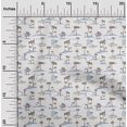 thumbnail image 2 of oneOone Polyester Spandex Light Blue Fabric Travel Dress Material Fabric Print Fabric By The Yard 56 Inch Wide, 2 of 4
