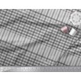 thumbnail image 3 of Soimoi Rayon Crepe Fabric Window Pane Check Print Fabric by Yard 46 Inch Wide, 3 of 3