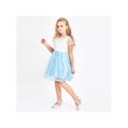 thumbnail image 4 of Robe Fille Cape Robe Bleue Butterfly Mariage 10 Ans, 4 of 6