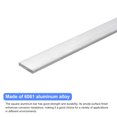 thumbnail image 3 of Unique Bargains Square Aluminum Flat Bar, 4 Pack 3/16' Thickness 1' Width 12' Length, 3 of 5