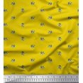 thumbnail image 1 of Soimoi Polyester Crepe Fabric Frog Animal Print Fabric by The Yard 42 Inch Wide, 1 of 3