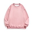 thumbnail image 1 of KIHOUT Chandails à Manches Longues pour Hommes T-Shirts Décontractés Mode Chandails à Col Rond Unis Pulls Hauts Chandail PK/TG, 1 of 4