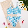thumbnail image 4 of CHUANK 8-12Years Girl Bikini Bathing Suit Set 2 Piece Beach Swimsuit, 4 of 7