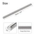 thumbnail image 3 of Unique Bargains M3 x 50mm Fully Threaded Rod 304 Stainless Steel Right Hand Threads 15 Pack, 3 of 4