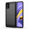 thumbnail image 1 of PANDACO Black Brushed Metal Case for Samsung Galaxy A51 4G, 1 of 3