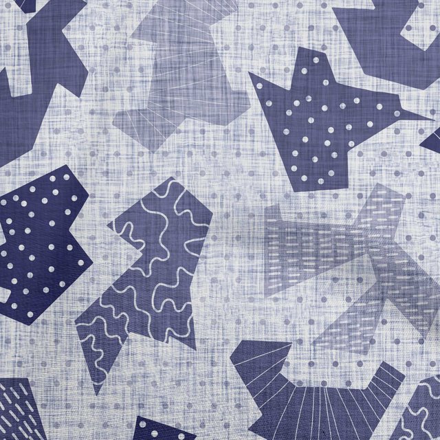 oneOone Rayon Teal Blue Fabric Abstracts Craft Projects Decor Fabric Printed By The Yard 56 Inch Wide