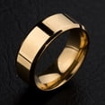 thumbnail image 3 of 1 Pc Ring Unisex Stainless Steel Mirror Lightweight Finger Ring for Wedding, 3 of 7
