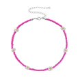 thumbnail image 4 of Collier Ligne de Perles de Riz Mode Femmes Filles Bijoux de Personnalité, 4 of 9