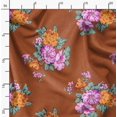thumbnail image 2 of Soimoi Polyester Crepe Fabric Florals Floral Fabric Prints by Yard 52 Inch Wide, 2 of 6