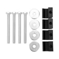 thumbnail image 1 of Tool Box Tie Down Hook,4PCS Pickup Truck Tool Toolbox Mounting Clamps Tool Box J Hook Crossover Ultimate Reliability, 1 of 8