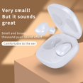 thumbnail image 4 of Bluetooth 5.1 Appairage Facile avec Micro Son Stéréo 4H Blanc, 4 of 8