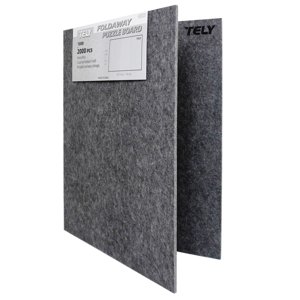 TELY Foldaway Puzzle Board Felt Mat for up to 2000 Pieces of Jigsaw Puzzle, Foldable for Easy Storage, Portable Puzzle Pad (Extra Large)
