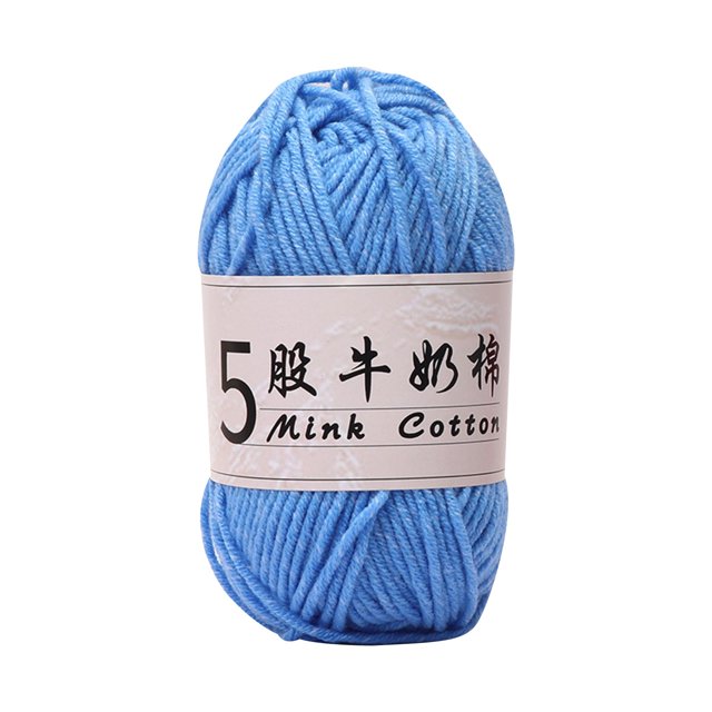 Birdeem 5 Strands Milk Cotton Doll Crochet Diy Knitting Thread Baby Sweater Wool Ball