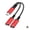 red, variant on 2 IN 1 USB C Type C Splitter to Dual Type USB C Headphone Jack Audio Adapter