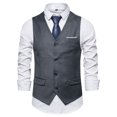 thumbnail image 1 of Gilet de Costume Formel Automne Hiver pour Hommes, 1 of 4