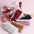thumbnail image 4 of SHISUYAN 1 Roll DIY Snow Yarn Ribbon Mermaid Tail Yarn Ribbon Wedding Ribbon (35~45mm), 4 of 8