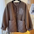 thumbnail image 1 of LSLJS Women Warm Pocket Coat Long Jacket Winter Sleeve Down Parkas, 1 of 5