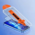 thumbnail image 1 of UsTZtai iPhone Tempered Glass Screen Protector, HD Clear with Anti-Fingerprint and Explosion Proof, for iPhone 16 16Pro 16Plus 16ProMax Models, 1 of 7