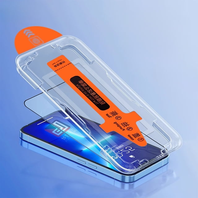 UsTZtai iPhone Tempered Glass Screen Protector, HD Clear with Anti-Fingerprint and Explosion Proof, for iPhone 16 16Pro 16Plus 16ProMax Models
