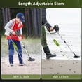 thumbnail image 2 of Costway Waterproof Metal Detector Deep Sensitive Search Gold Digger Hunter 6.5'' MD-4030, 2 of 7