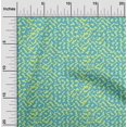 thumbnail image 2 of oneOone Velvet Arctic Blue Fabric Block Sewing Craft Projects Fabric Prints By Yard 58 Inch Wide-D0, 2 of 5