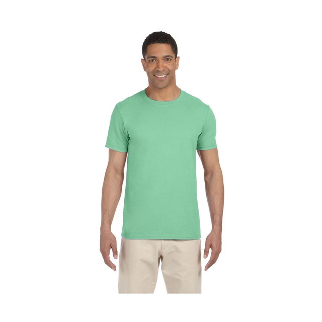 Gildan T-Shirt Étiquette Pré-Rétrécie Softstyle pour Hommes, Style G64000