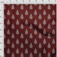 thumbnail image 3 of oneOone Cotton Poplin Fabric Paisley Block Printed Craft Fabric BTY 42 Inch Wide, 3 of 4