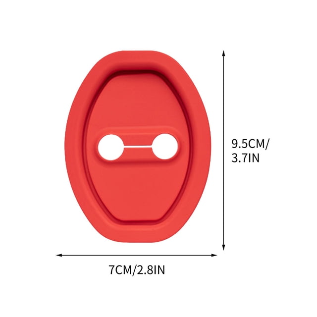 PRETXORVE Door Protective Cover Door Lock Buckle Protective Cover for Door Locks Absorber Cushion Thickened Sticker Compre