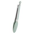thumbnail image 2 of Tongs for Cooking with Silicone Tips Kitchen Tongs, 9-Inch Cooking Tongs with Premium Silicone Tips, Non-Stick Food Tongs with Heat Up To 480°F, 304 Stainless Steel, 2 of 8