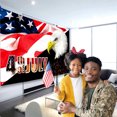 thumbnail image 4 of Meitianfacai Independence Day Decorations Congratulations Independence Day Banner Holiday Party Decorations Hanging Flags Patriotic Decorations Photo Backdrops, 4 of 7