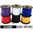 thumbnail image 4 of Câblage Basse Tension Usage Général 16 Gauge, 100 Pieds par Rouleau, Lot de 6, 4 of 9