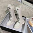 thumbnail image 1 of Girl‘s Boots 2024 Spring and Autumn New Arrival Rhinestone Princess Boots Winter Knight High Boots Martin Boots Long Boots, 1 of 6