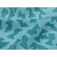thumbnail image 4 of oneOone Viscose Jersey Light Blue Fabric Abstracts Sewing Craft Projects Fabric Prints By Yard 60 Inch Wide, 4 of 5