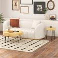 thumbnail image 2 of Costway Farmhouse Round CoffeeTable Set of 2 End Table Natural Finish for Living Room, 2 of 10