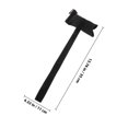 thumbnail image 2 of Mobutofu 2Pcs Black Adjustable Canoe Tie Down Cords Durable Straps for Kayak Securing and Easy Transport, 2 of 8