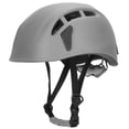 thumbnail image 2 of Safety Helmet, High Strength ABS PC Material with Adjustable Control Apparatus Breathable Holes Headlamp Cards for Mountaineering Climbing Exploration, 2 of 7