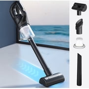 COFEST Car Portable Handheld Small Vacuum Cleaner Wireless Home Car Dual-use Rechargeable High-power Powerful Vacuum Cleaner Black